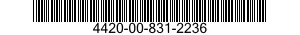 4420-00-831-2236  4420008312236 008312236