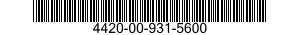 4420-00-931-5600  4420009315600 009315600
