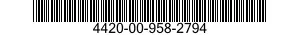 4420-00-958-2794  4420009582794 009582794