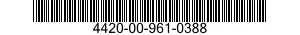4420-00-961-0388  4420009610388 009610388