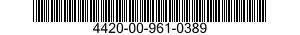4420-00-961-0389  4420009610389 009610389
