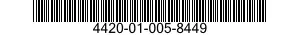 4420-01-005-8449 BONNET ASSEMBLY 4420010058449 010058449