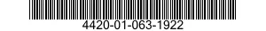 4420-01-063-1922  4420010631922 010631922