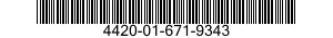 4420-01-671-9343 TUBE SHEET,FLUID COOLER,INDUSTRIAL 4420016719343 016719343