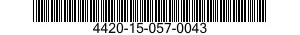 4420-15-057-0043 ANODO 4420150570043 150570043