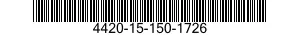 4420-15-150-1726 PIASTRA FINALE II 4420151501726 151501726