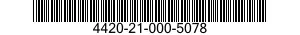 4420-21-000-5078  4420210005078 210005078