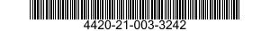4420-21-003-3242 PLATE,CYLINDER,FIXE 4420210033242 210033242