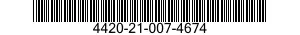 4420-21-007-4674  4420210074674 210074674