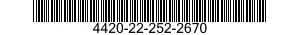 4420-22-252-2670  4420222522670 222522670