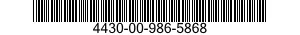 4430-00-986-5868  4430009865868 009865868