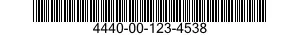 4440-00-123-4538  4440001234538 001234538
