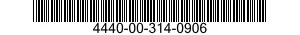4440-00-314-0906  4440003140906 003140906
