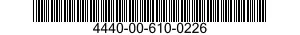 4440-00-610-0226  4440006100226 006100226