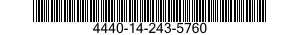 4440-14-243-5760  4440142435760 142435760