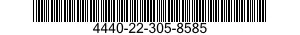 4440-22-305-8585 TOERREANLAEG,BRINT 4440223058585 223058585