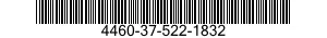 4460-37-522-1832 FILTER UNIT,AIR PURIFICATION SYSTEM 4460375221832 375221832