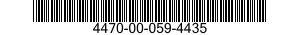 4470-00-059-4435 STEM,VALVE 4470000594435 000594435