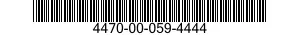 4470-00-059-4444 CYLINDER ASSEMBLY 4470000594444 000594444