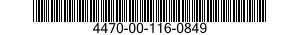 4470-00-116-0849  4470001160849 001160849