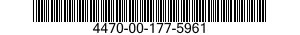 4470-00-177-5961  4470001775961 001775961