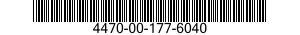 4470-00-177-6040  4470001776040 001776040