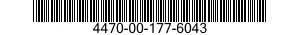 4470-00-177-6043  4470001776043 001776043