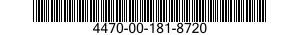 4470-00-181-8720  4470001818720 001818720