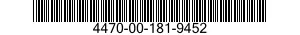 4470-00-181-9452  4470001819452 001819452