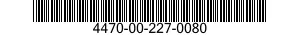 4470-00-227-0080  4470002270080 002270080