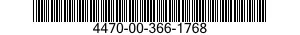 4470-00-366-1768  4470003661768 003661768