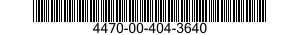 4470-00-404-3640  4470004043640 004043640