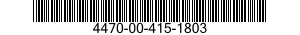 4470-00-415-1803 DRAWER,VALVE TEST 4470004151803 004151803