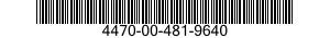 4470-00-481-9640  4470004819640 004819640