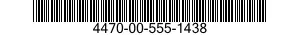 4470-00-555-1438 SEAL RING,NUCLEAR COOLANT SYSTEM 4470005551438 005551438