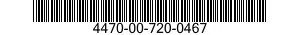 4470-00-720-0467  4470007200467 007200467