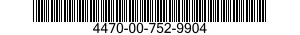 4470-00-752-9904 SEAL RING,NUCLEAR COOLANT SYSTEM 4470007529904 007529904
