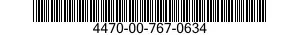 4470-00-767-0634  4470007670634 007670634