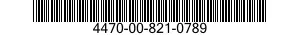 4470-00-821-0789 SEAL RING,NUCLEAR COOLANT SYSTEM 4470008210789 008210789