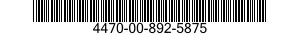 4470-00-892-5875  4470008925875 008925875