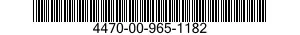 4470-00-965-1182  4470009651182 009651182