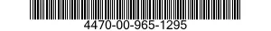 4470-00-965-1295 SEAL RING,NUCLEAR COOLANT SYSTEM 4470009651295 009651295