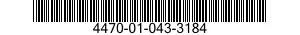 4470-01-043-3184  4470010433184 010433184