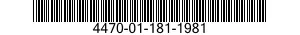 4470-01-181-1981  4470011811981 011811981