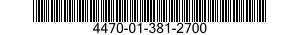 4470-01-381-2700  4470013812700 013812700