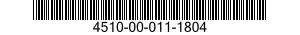 4510-00-011-1804 VALVE,SOAP DISPENSE 4510000111804 000111804