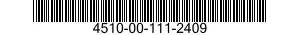 4510-00-111-2409  4510001112409 001112409