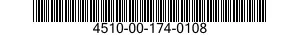 4510-00-174-0108  4510001740108 001740108