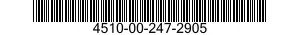 4510-00-247-2905  4510002472905 002472905