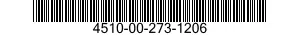 4510-00-273-1206 VALVE,ANGLE 4510002731206 002731206